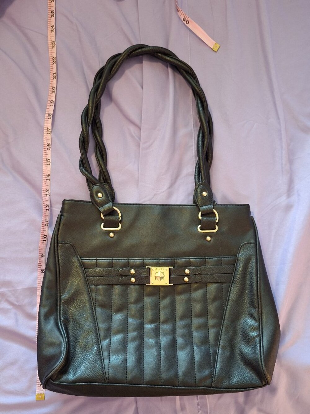 Woman's Black Shoulder Bag
